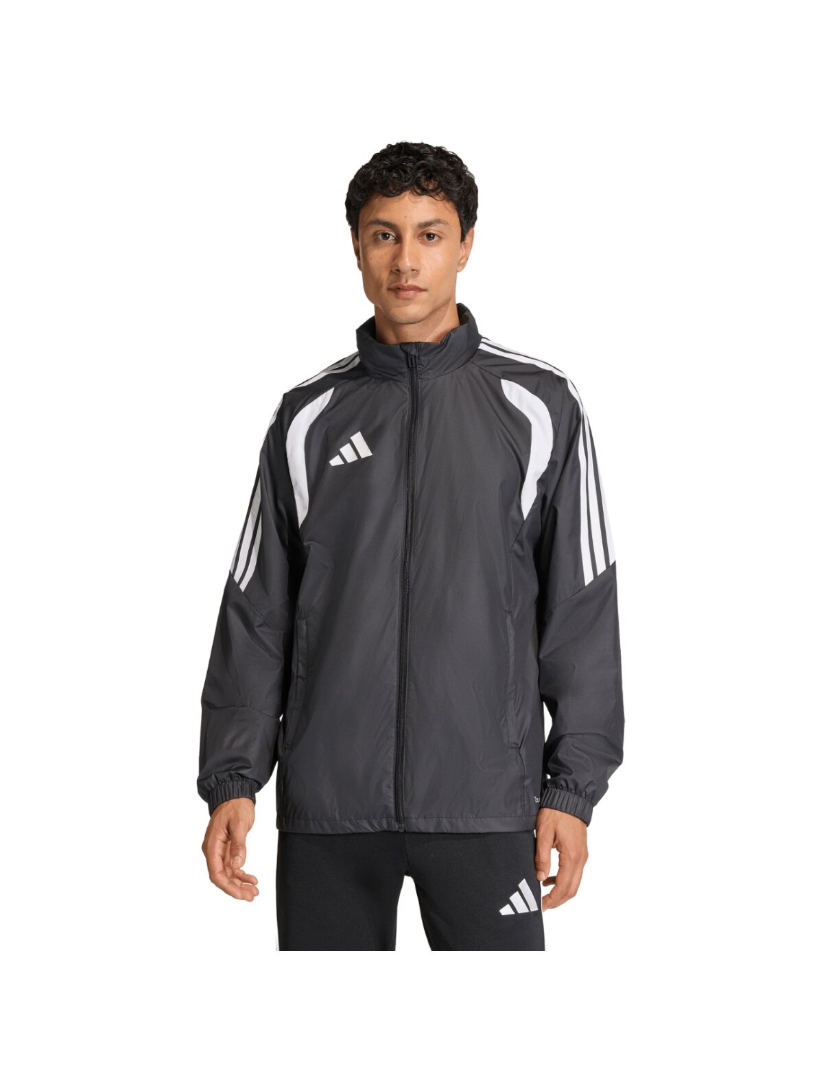Adidas Tiro 26 League Windbreaker striukė vyrams juoda JY9733 Adidas Tiro 26 League Windbreaker striukė vyrams juoda JY9733