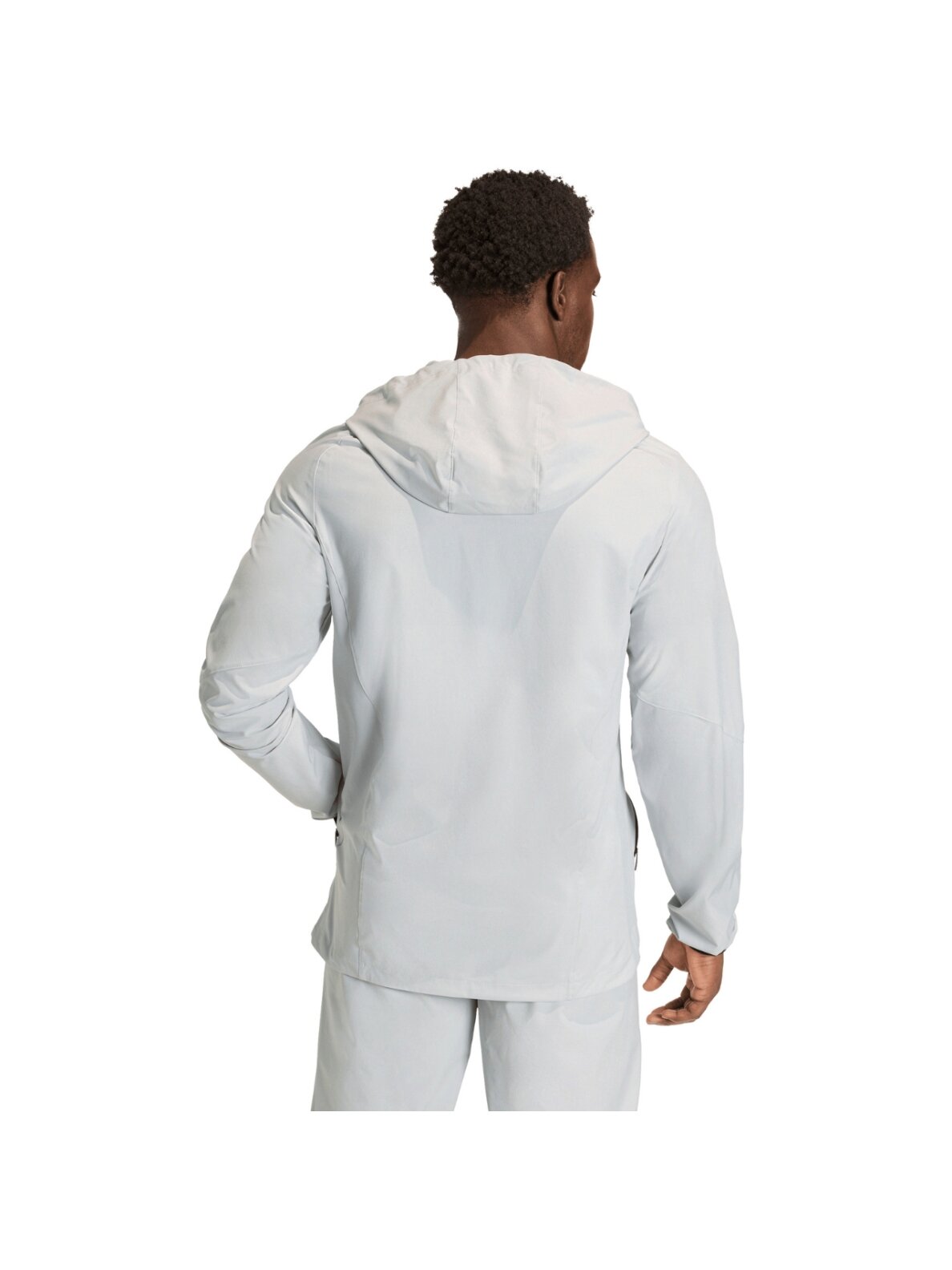 adidas Tiro 26 Travel Windbreaker vyriška striukė šviesiai pilka KD3336 2