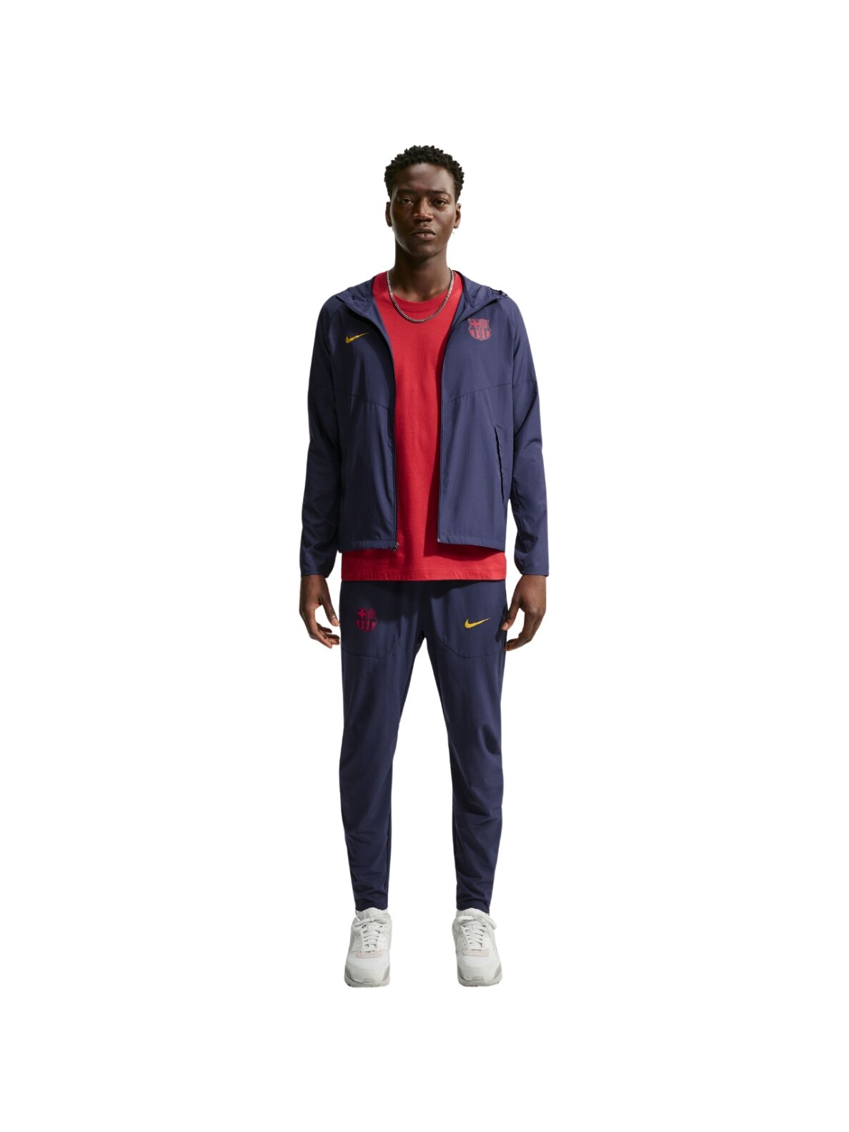 Nike vyriška striukė FC Barcelona City Side, tamsiai mėlyna, IO3430 498 6