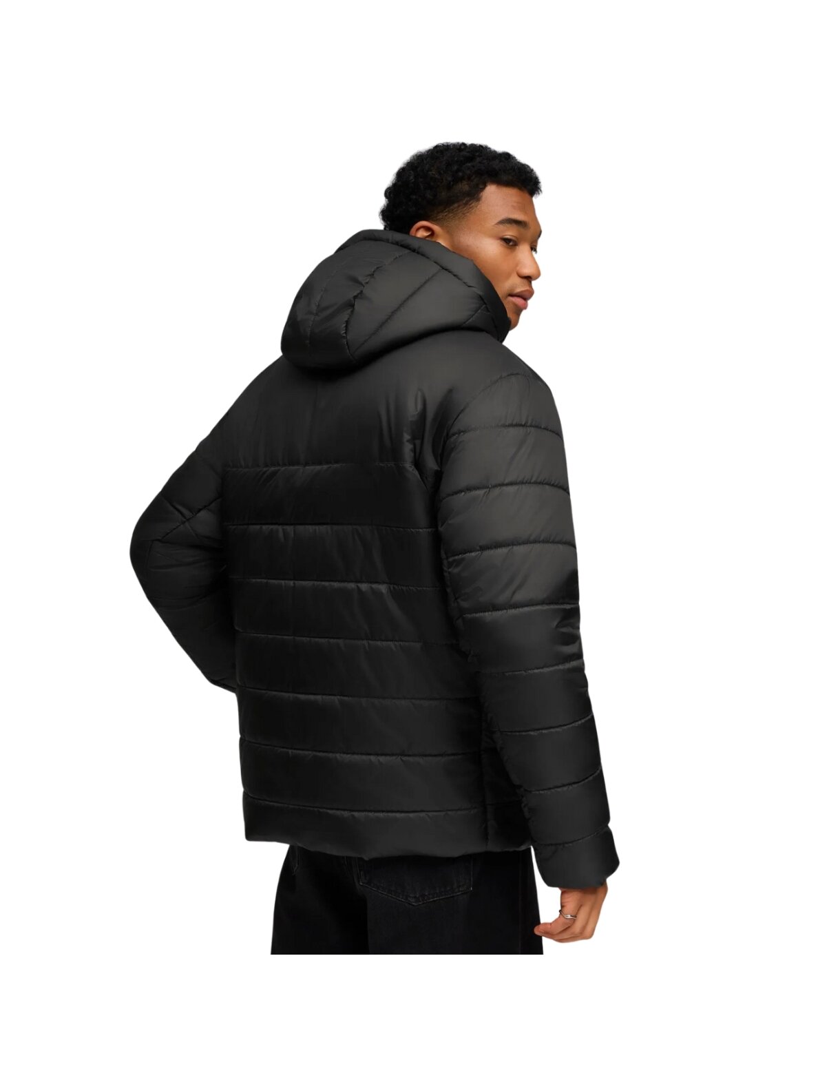 Puma ESS Hooded Padded vyriška striukė juoda 685211 01 3