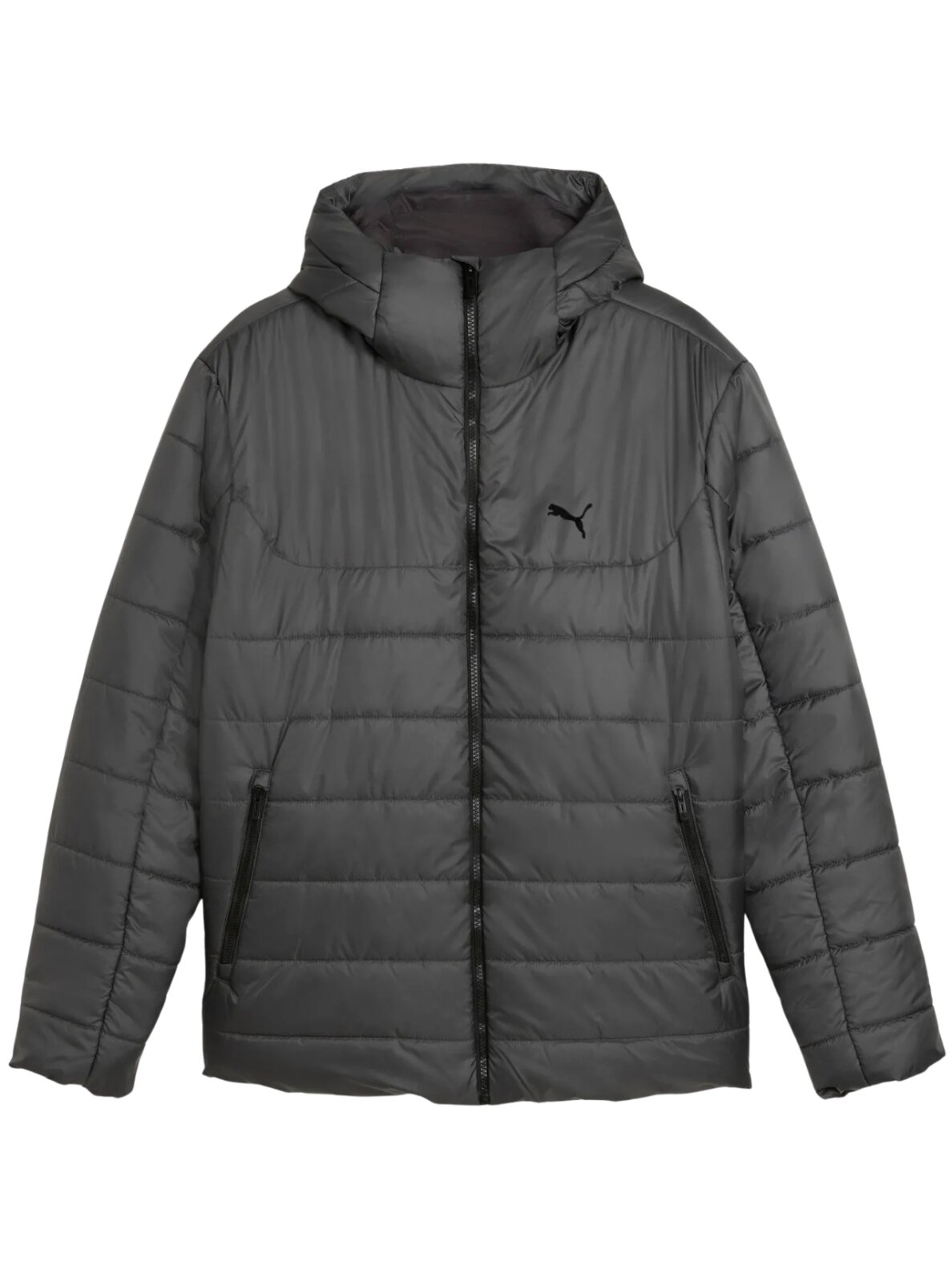 Puma ESS Hooded Padded vyriška striukė pilka 685211 44 1