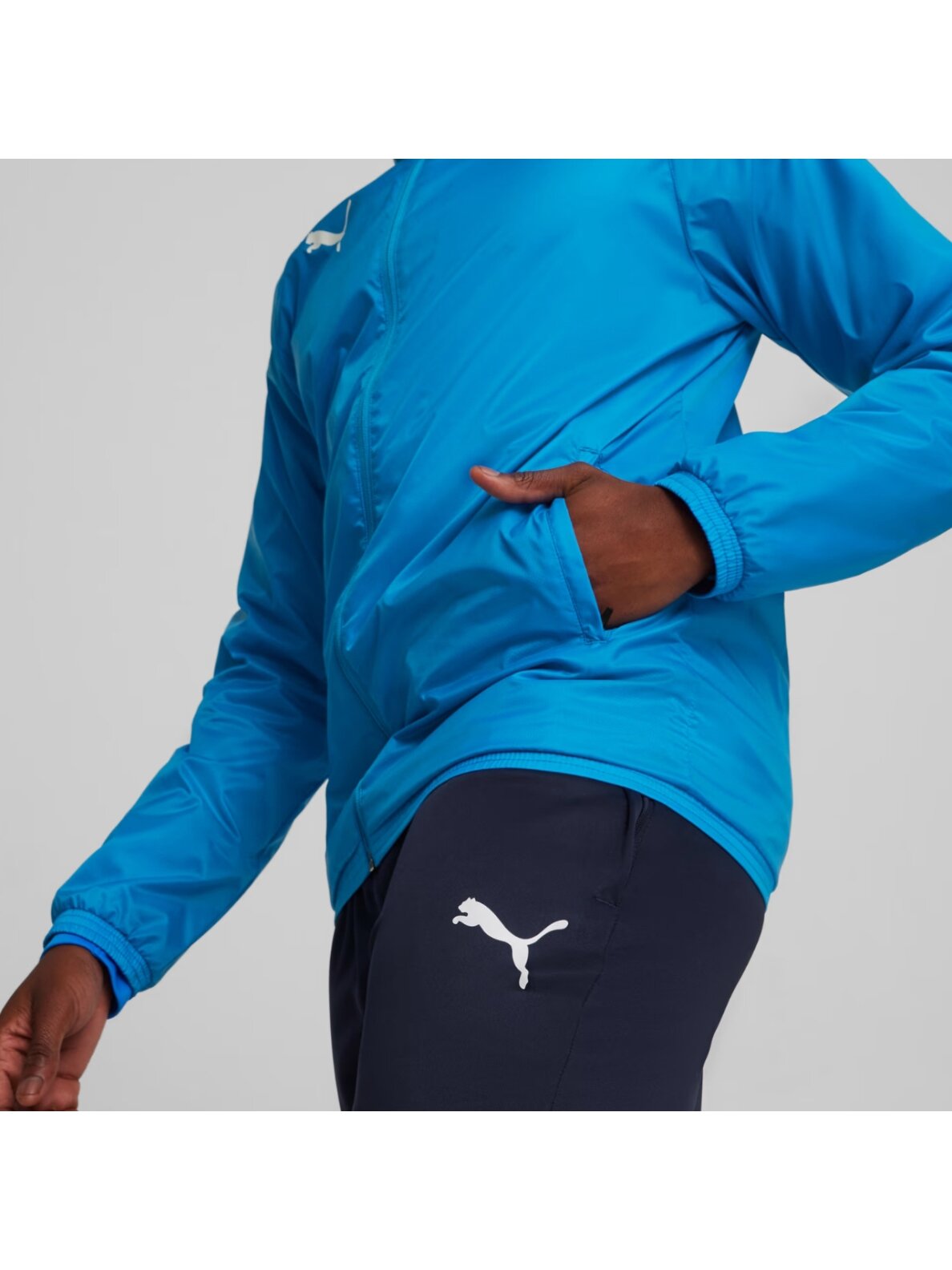 Puma TeamGOAL All Weather vyriška striukė mėlyna 659038 02 4
