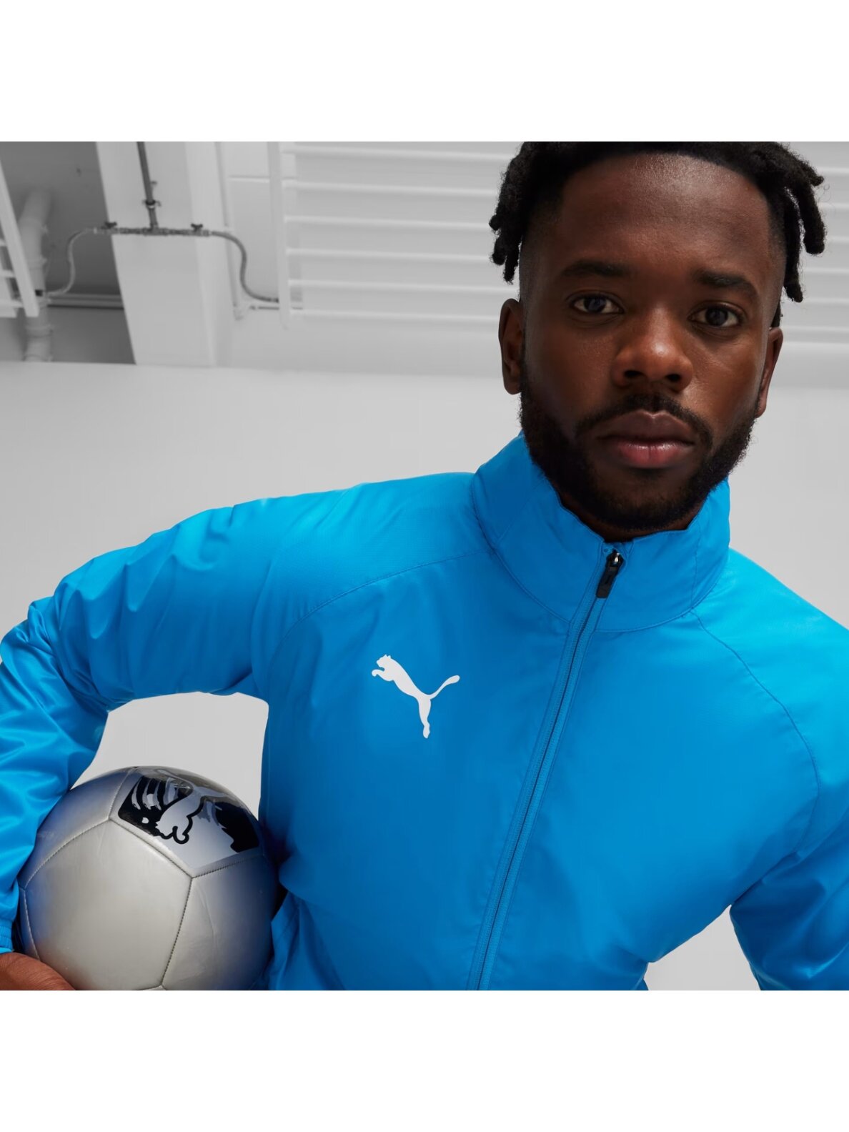 Puma TeamGOAL All Weather vyriška striukė mėlyna 659038 02 5