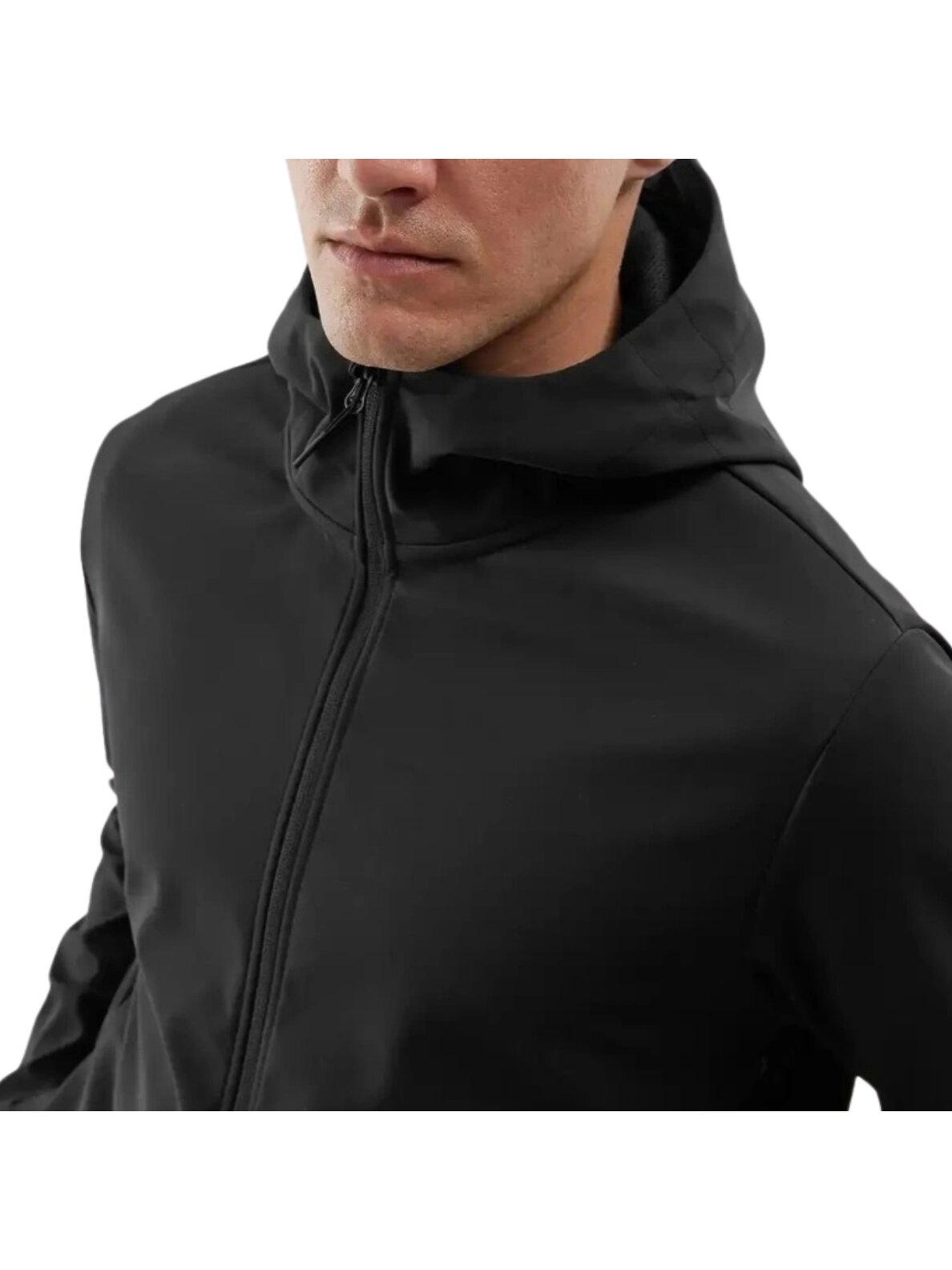 4F vyriška softshell striukė M283 juoda 4 4F vyriška softshell striukė M283 juoda 4