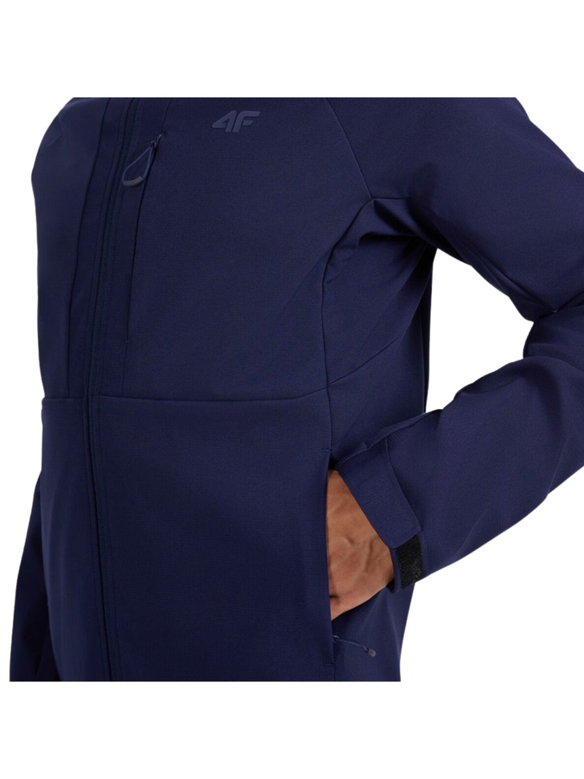 4F vyriška softshell striukė M503 tamsiai mėlyna 4FWAW25TSOFM503 31S 3