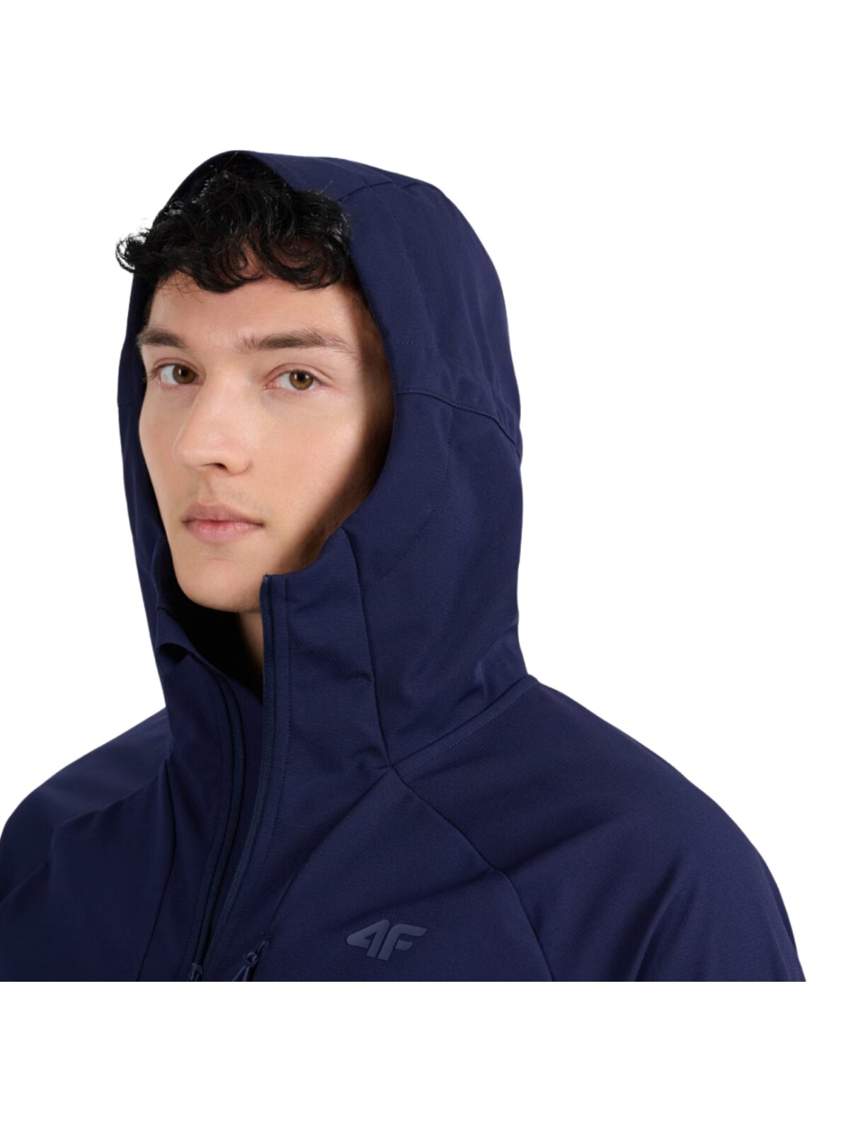 4F vyriška softshell striukė M503 tamsiai mėlyna 4FWAW25TSOFM503 31S 5