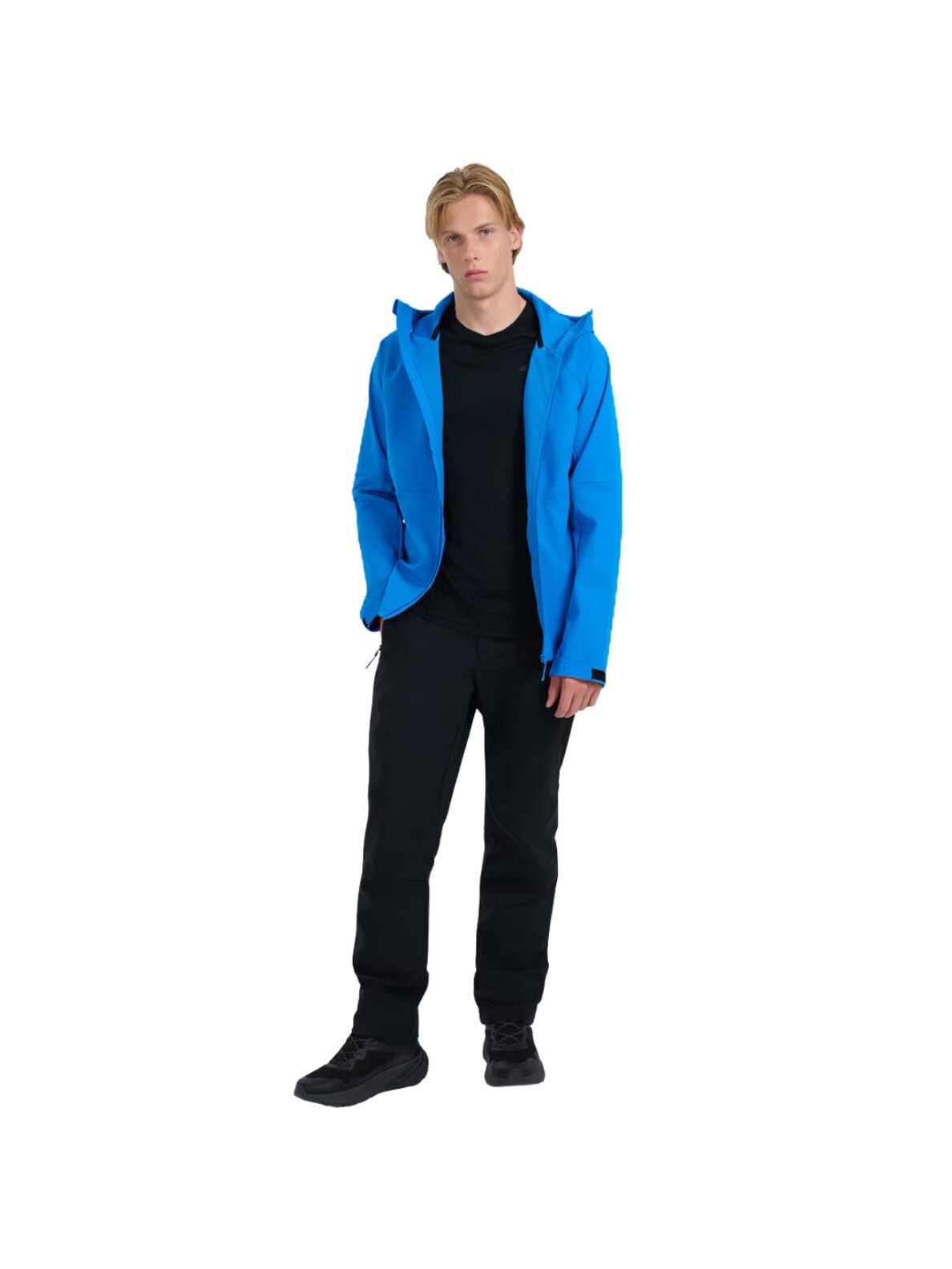 4F vyriška softshell striukė M503 mėlyna 4FWAW25TSOFM503 33S 8