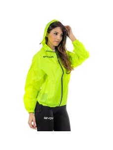 Givova Rain Basico Fluo striukė geltona RJ001 0019