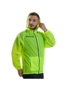 Givova Rain Basico Fluo striukė geltona RJ001 0019