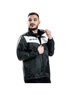 Givova Rain Scudo lietaus striukė vyrams juoda-balta RJ005 1003