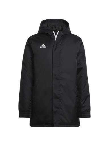 Adidas Entrada 22 Stadium vaikiška striukė, juoda H57569