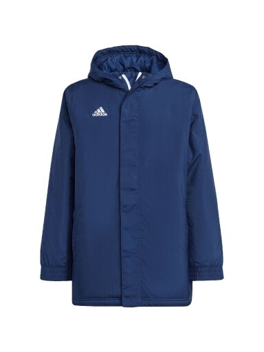 Adidas Entrada 22 Stadium vaikiška striukė, mėlyna IB6079