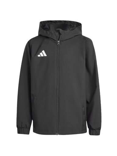 Adidas Entrada 26 All Weather vaikiška striukė juoda JZ9104