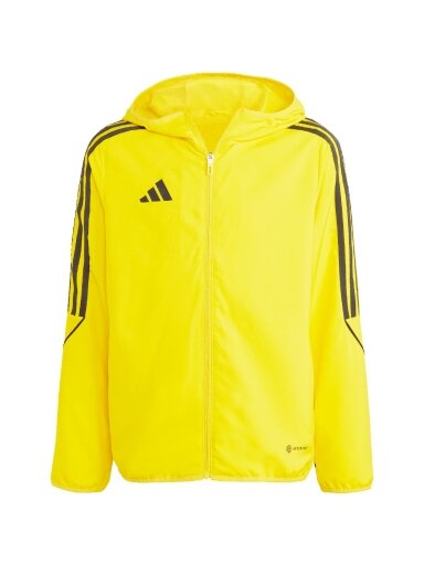 Adidas Tiro 23 League Windbreaker vaikiška striukė geltona IA1622