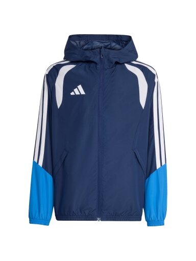 Adidas Tiro 26 Competition All Weather vaikiška striukė, mėlyna JL7300