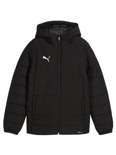 Puma Team Additions Padded Hooded vaikiška striukė juoda 659738 03