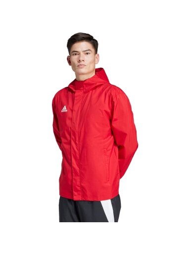 Adidas Entrada 22 All-Weather vyriška striukė raudona IK4009
