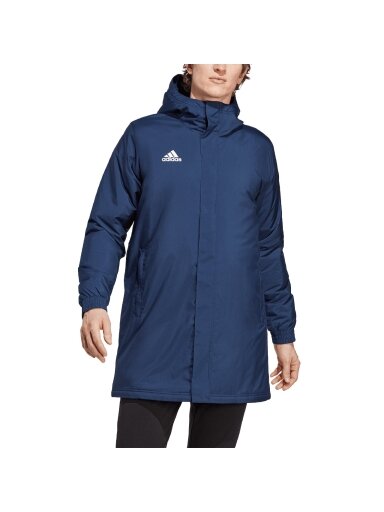 Vyriška Adidas Entrada 22 stadiono striukė, tamsiai mėlyna IB6077