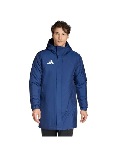 Adidas Entrada 26 Stadium vyrams tamsiai mėlyna striukė JZ6669