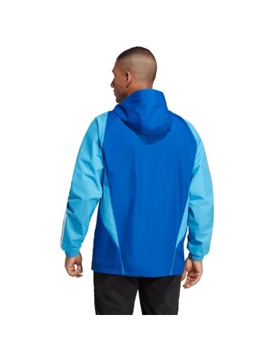 Vyriška Adidas Tiro 23 Competition striukė bet kokiam orui, mėlyna IC4572