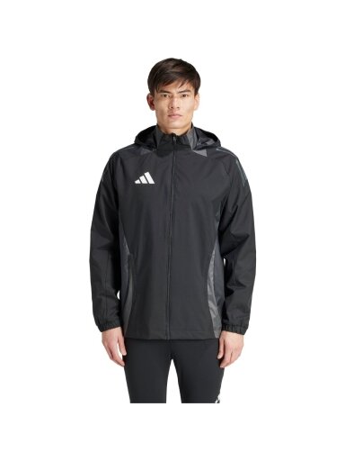 Adidas Tiro 24 Competition vyriška striukė bet kokiam orui juoda IJ8343