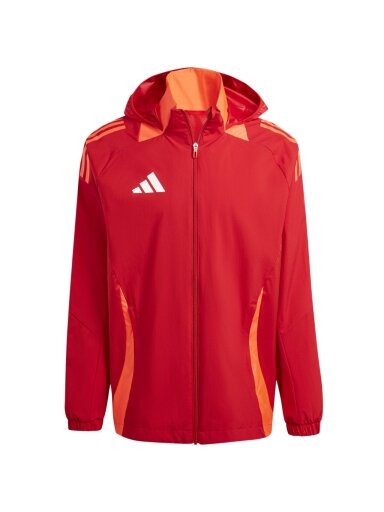 „Adidas Tiro 24 Competition“ bet kokio oro vyriška striukė raudona IR9522