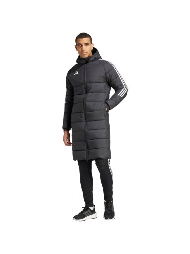 Vyriška striukė adidas Tiro 24 L Coat juoda IJ7389