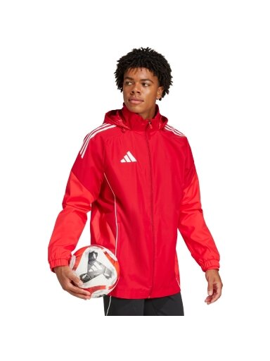 Adidas Tiro 25 Competition All-Weather vyriška striukė raudona JI6503