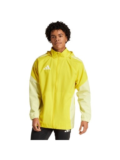 „Adidas Tiro 25 Competition“ bet kokio oro vyriška striukė geltona JI8958