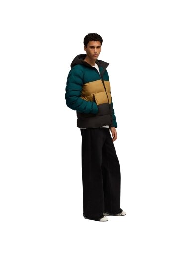 Puma vyriška striukė Mono Hooded žalia-ruda-juoda 688367 75