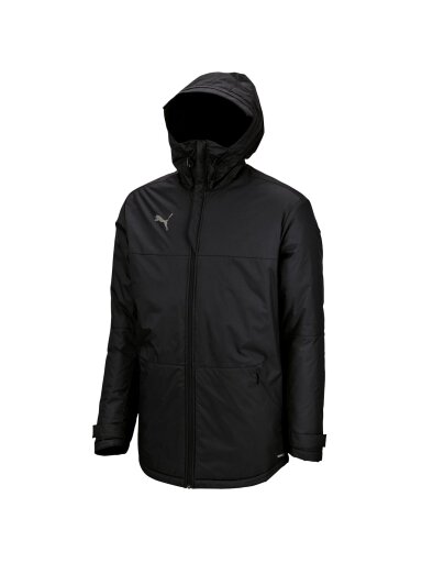 Puma teamFINAL vyriška striukė Parka juoda 656496 03