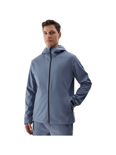 4F vyrams softshell striukė M283 džinsavos spalvos 4FWAW24TSOFM283 32S