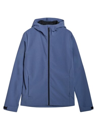 4F vyriška softshell striukė M324 denim 4FWSS25TSOFM324 32S
