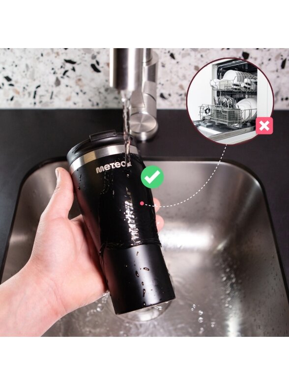 Meteor terminis puodelis 480 ml juodas 17245 5