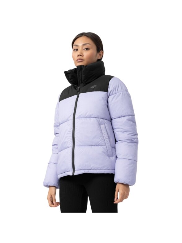 Moteriška striukė 4F violetinė H4Z22 KUDP014 51S Moteriška striukė 4F violetinė H4Z22 KUDP014 51S