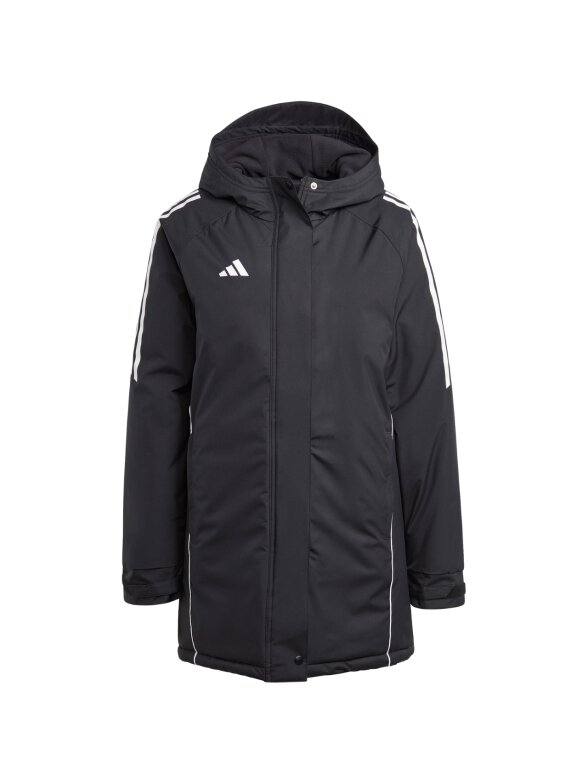 Adidas Tiro 24 Parka moterims juoda IP6669 1 Adidas Tiro 24 Parka moterims juoda IP6669 1