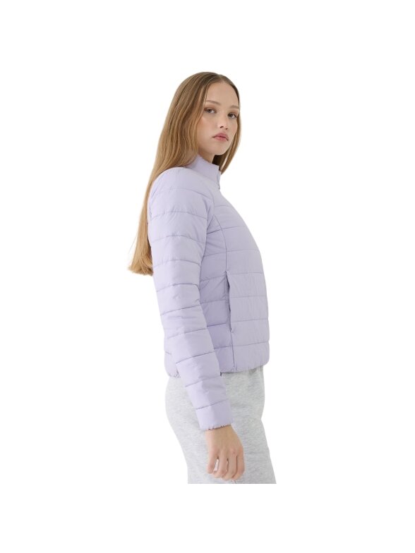 4F Moterų pūkuota striukė F533 šviesiai violetinė 4FWSS25TDJAF533 52S 4 4F Moterų pūkuota striukė F533 šviesiai violetinė 4FWSS25TDJAF533 52S 4