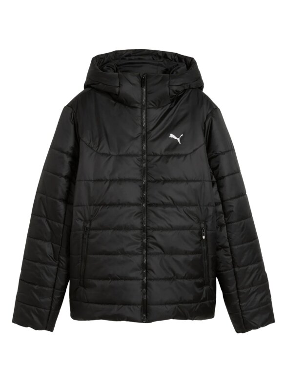 Puma ESS Hooded Padded moterims juoda куртка 685231 01 1 Puma ESS Hooded Padded moterims juoda куртка 685231 01 1