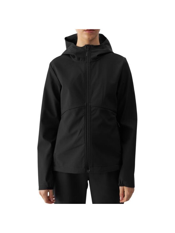 Moteriška softshell striukė 4F F285 giliai juoda 4FWAW24TSOFF285 20S 6