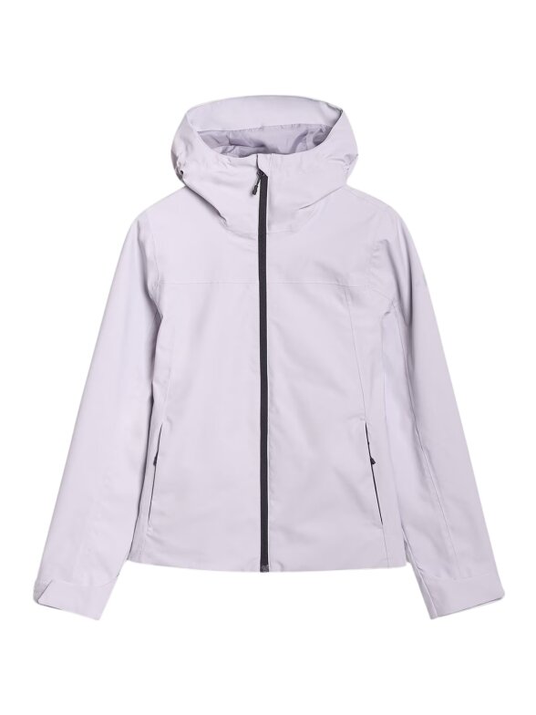 4F Techninė striukė moterims šviesiai violetinė F702 52S 1