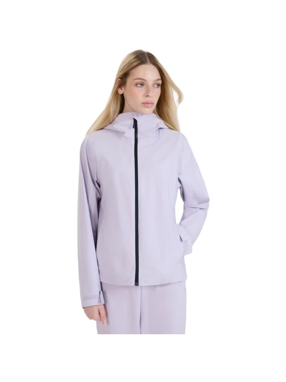 4F Techninė striukė moterims šviesiai violetinė F702 52S