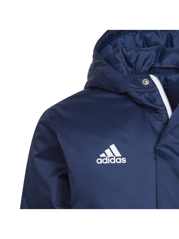 Adidas Entrada 22 Stadium Striukė vaikams, tamsiai mėlyna HG6298 2 Adidas Entrada 22 Stadium Striukė vaikams, tamsiai mėlyna HG6298 2