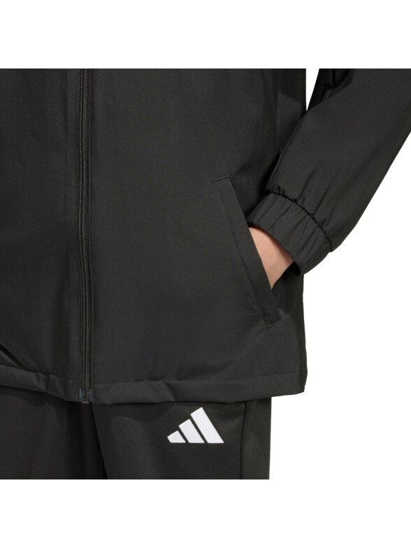Adidas Entrada 26 All Weather vaikiška striukė juoda JZ9104 6
