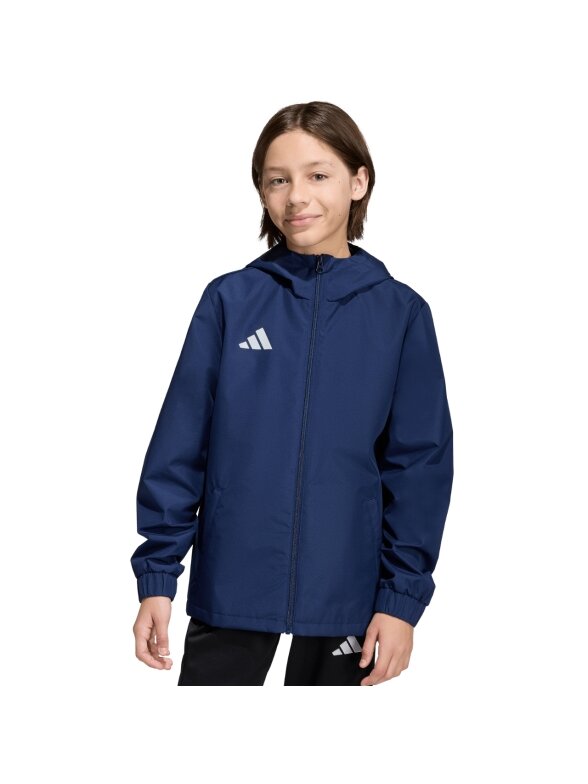 Adidas Entrada 26 All Weather vaikiškas striukė tamsiai mėlyna JZ9103 3