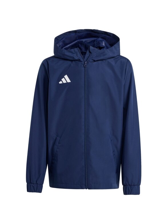 Adidas Entrada 26 All Weather vaikiškas striukė tamsiai mėlyna JZ9103 1