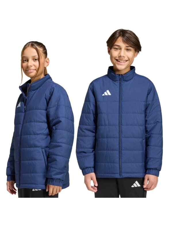 Adidas Entrada 26 Light vaikams tamsiai mėlyna striukė JZ9125 Adidas Entrada 26 Light vaikams tamsiai mėlyna striukė JZ9125