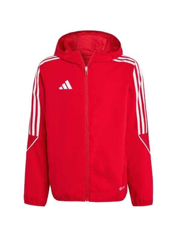 Adidas Tiro 23 League Windbreaker vaikiška striukė raudona IA1624