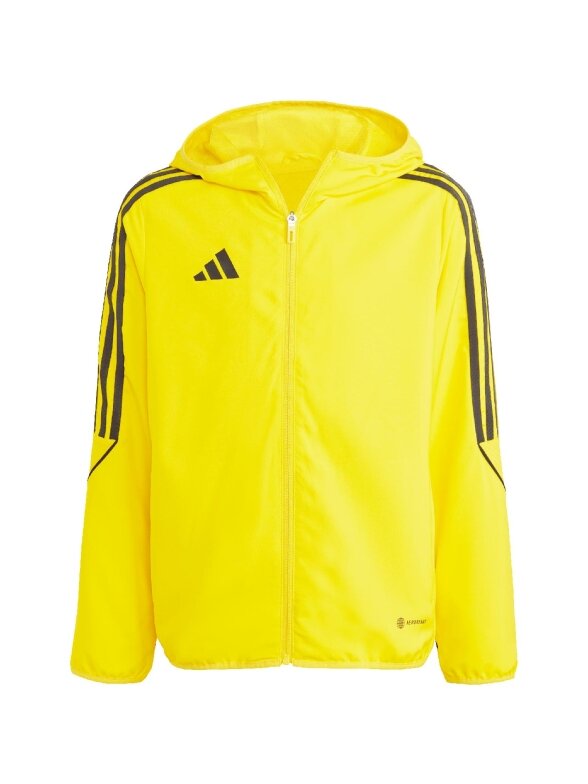 Adidas Tiro 23 League Windbreaker vaikiška striukė geltona IA1622 Adidas Tiro 23 League Windbreaker vaikiška striukė geltona IA1622