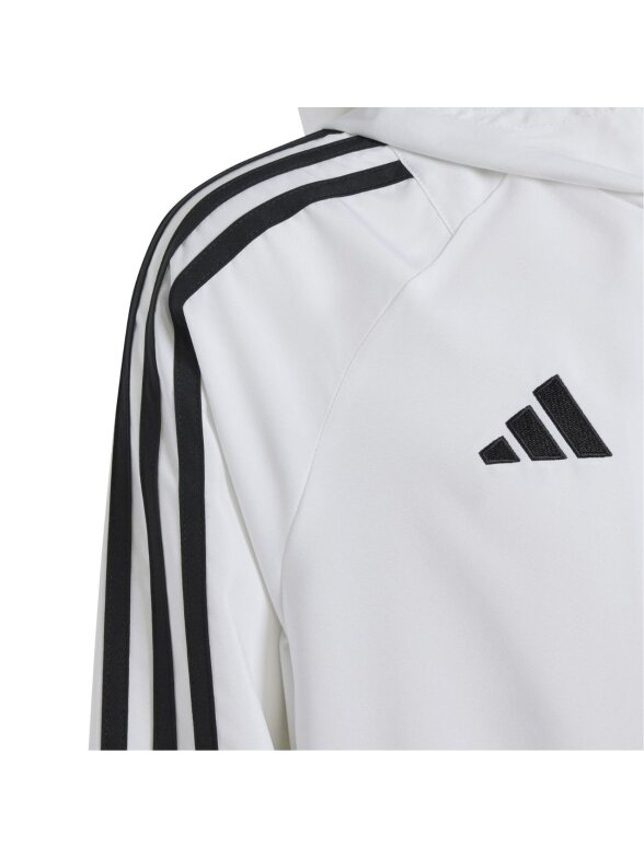 Adidas Tiro 24 vaikiška striukė balta IM8799 2 Adidas Tiro 24 vaikiška striukė balta IM8799 2