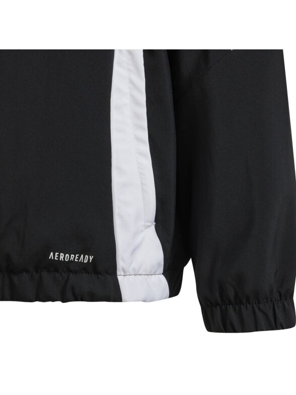 Adidas Tiro 24 vaikiška striukė juoda IM8798 2 Adidas Tiro 24 vaikiška striukė juoda IM8798 2